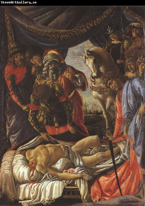 Sandro Botticelli Discovery of the Body of Holofernes (mk36)